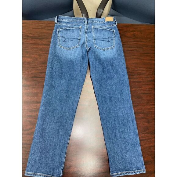 American Eagle Next Level Stretch Skinny Denim Jeans Size 10 Short - Picture 3 of 9